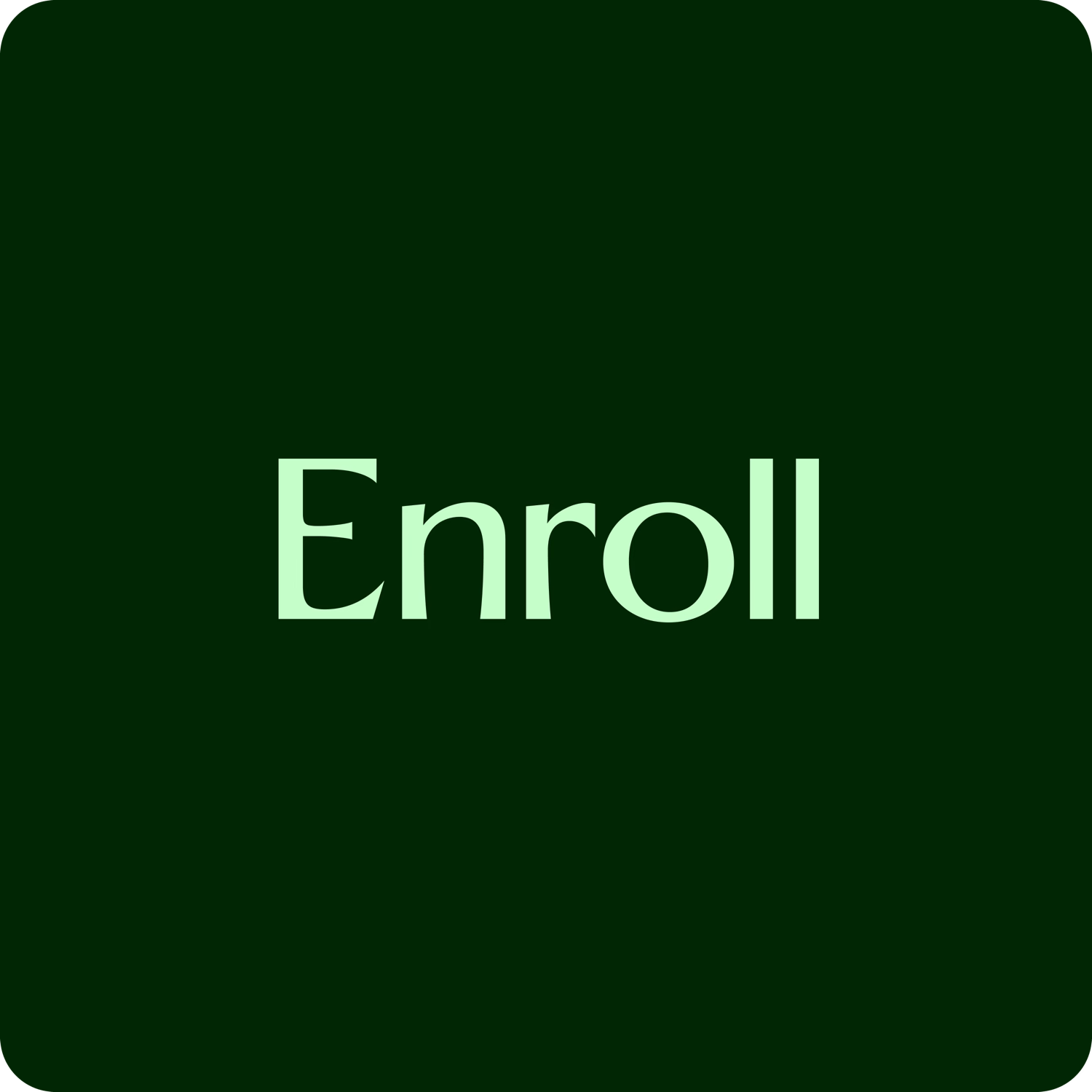 Enroll visual 1